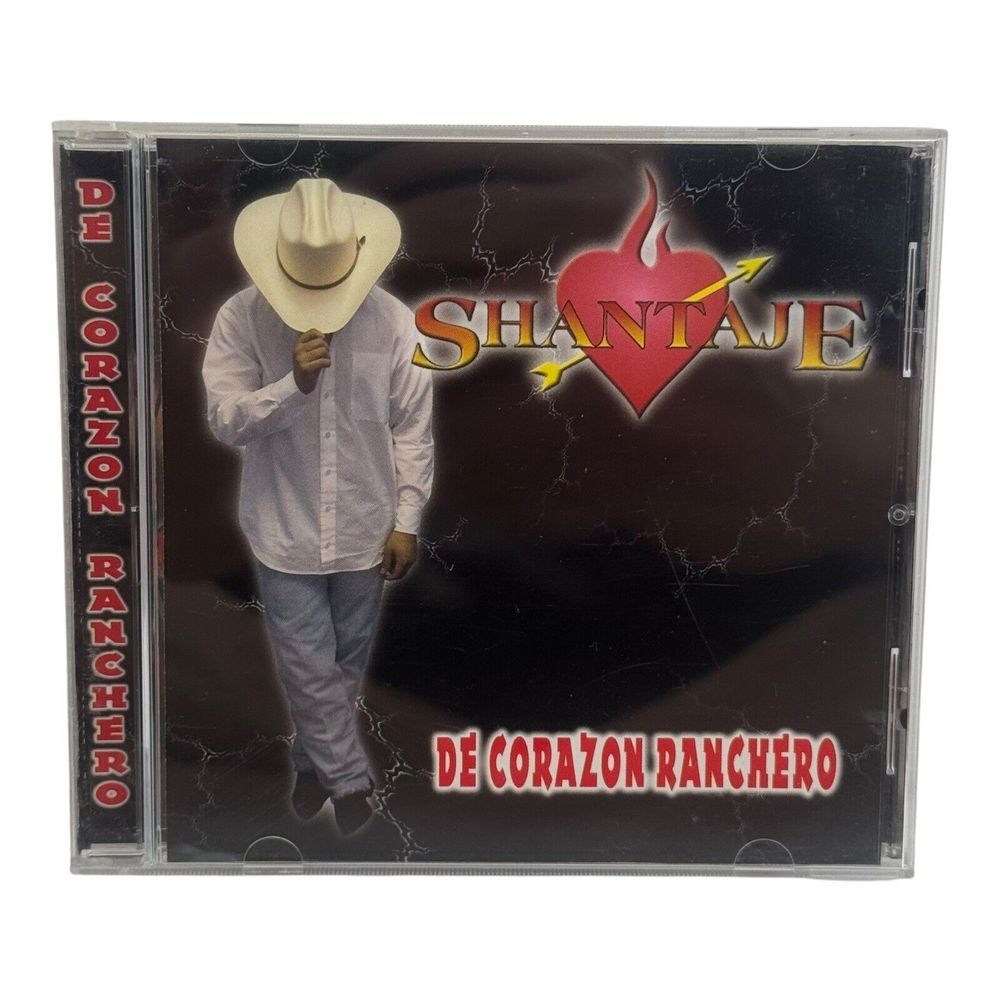 Shantaje: De Corazon Ranchero (CD, 2002 Frontera‎ Music) Spanish Latin